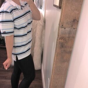 Bugle boy men’s striped shirt size medium